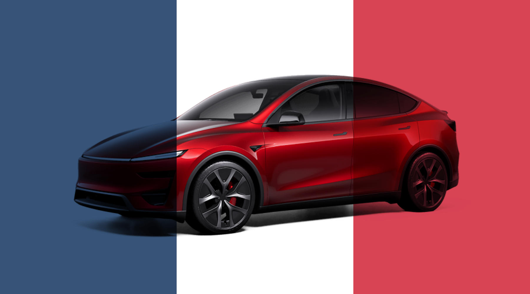 Tesla model Y, voiture la plus vendue en France sur le mois