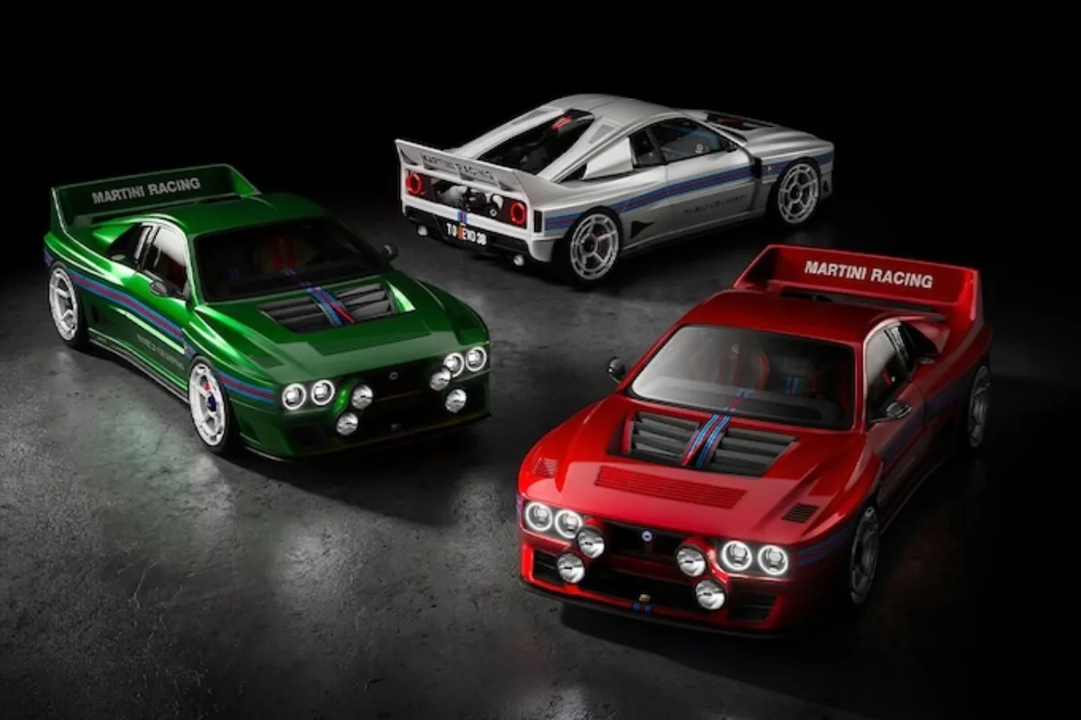 Cette Lancia 037 moderne cache 640 chevaux sous sa livr&eacute;e Martini