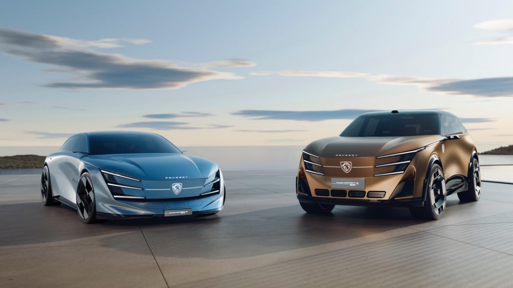 Peugeot Concept 6 et Concept 8