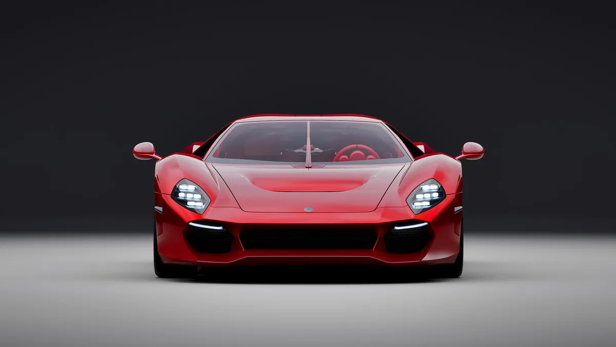 Capricorn 01 Zagato Tutto Rosso : cette hypercar de 900 chevaux garde sa bo&icirc;te manuelle &agrave; 5 rapports