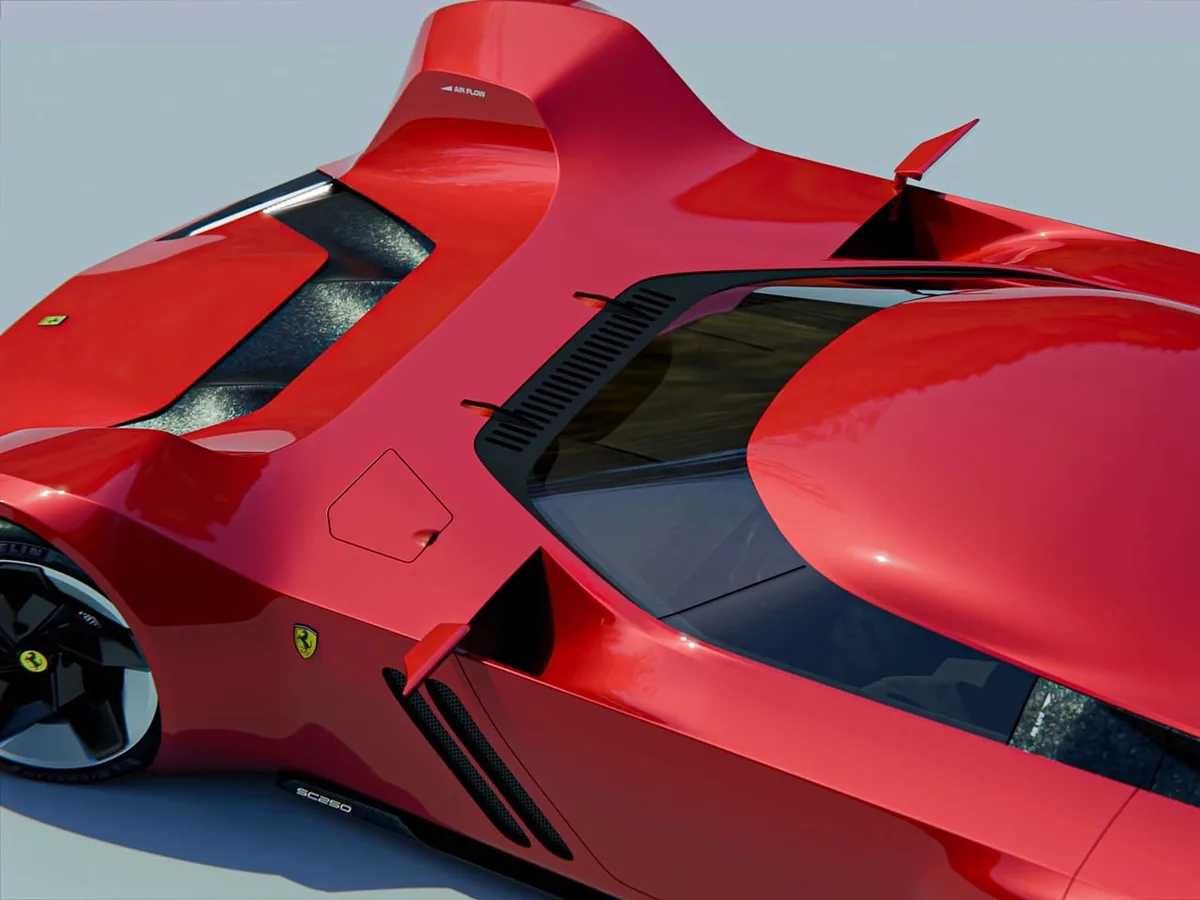 Cette Ferrari SC250 imagine l'&eacute;volution ultime de la l&eacute;gendaire 250 GTO