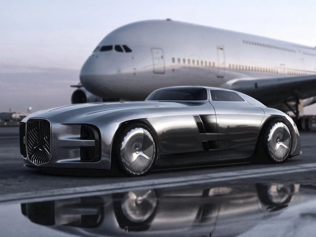 Ce concept Mercedes dessiné par un étudiant dans son studio parisien a trompé des professionnels