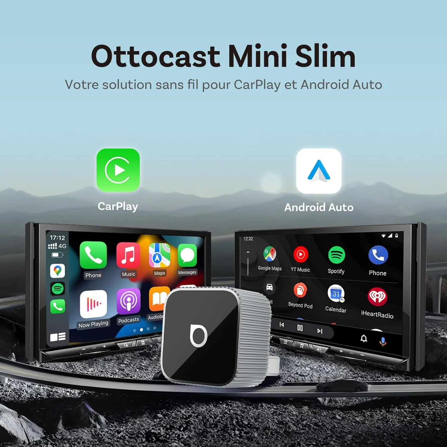 Les 5 meilleurs adaptateurs CarPlay Android Auto sans fil 2026