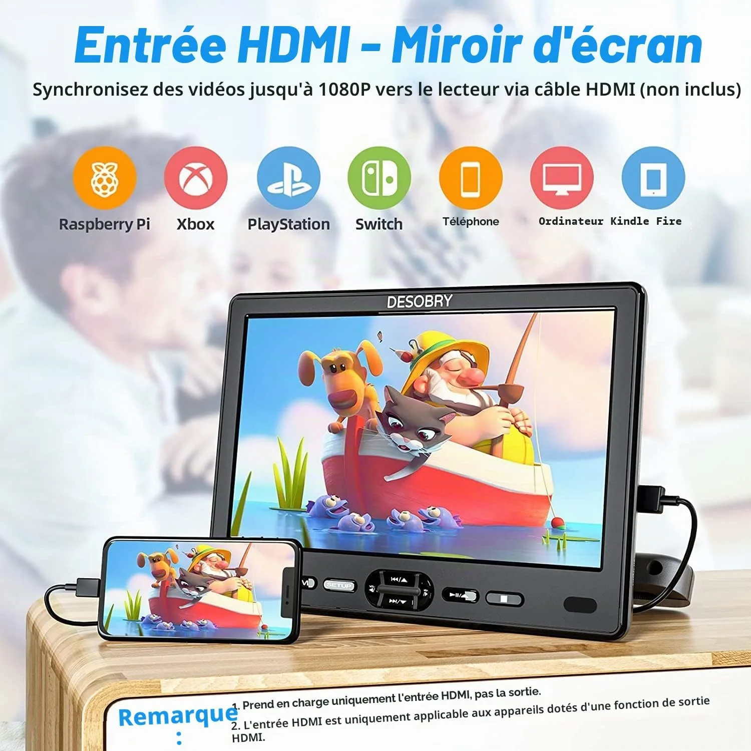 Les 5 meilleurs écrans LCD appuie-tête voiture 2026
