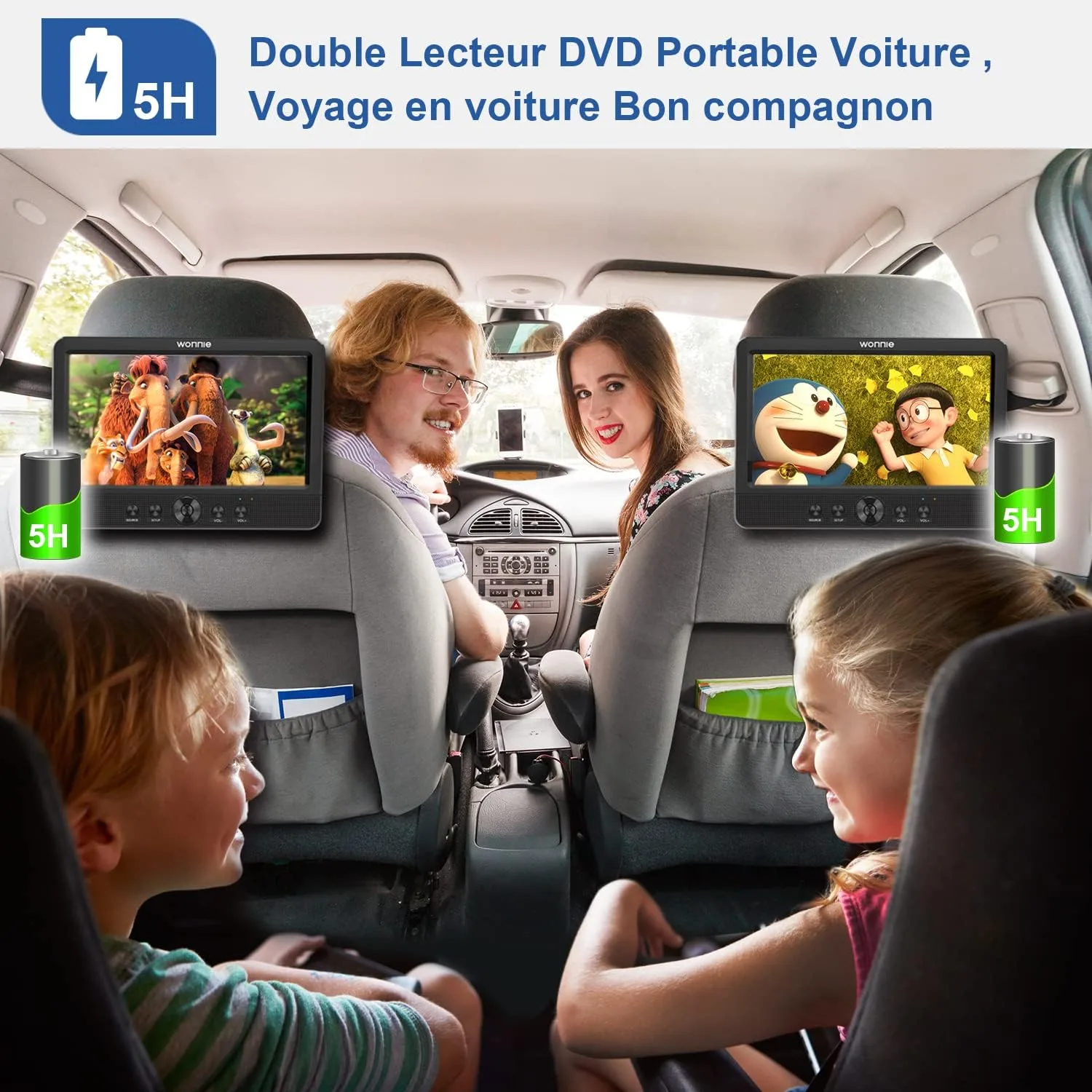 Les 5 meilleurs écrans LCD appuie-tête voiture 2026