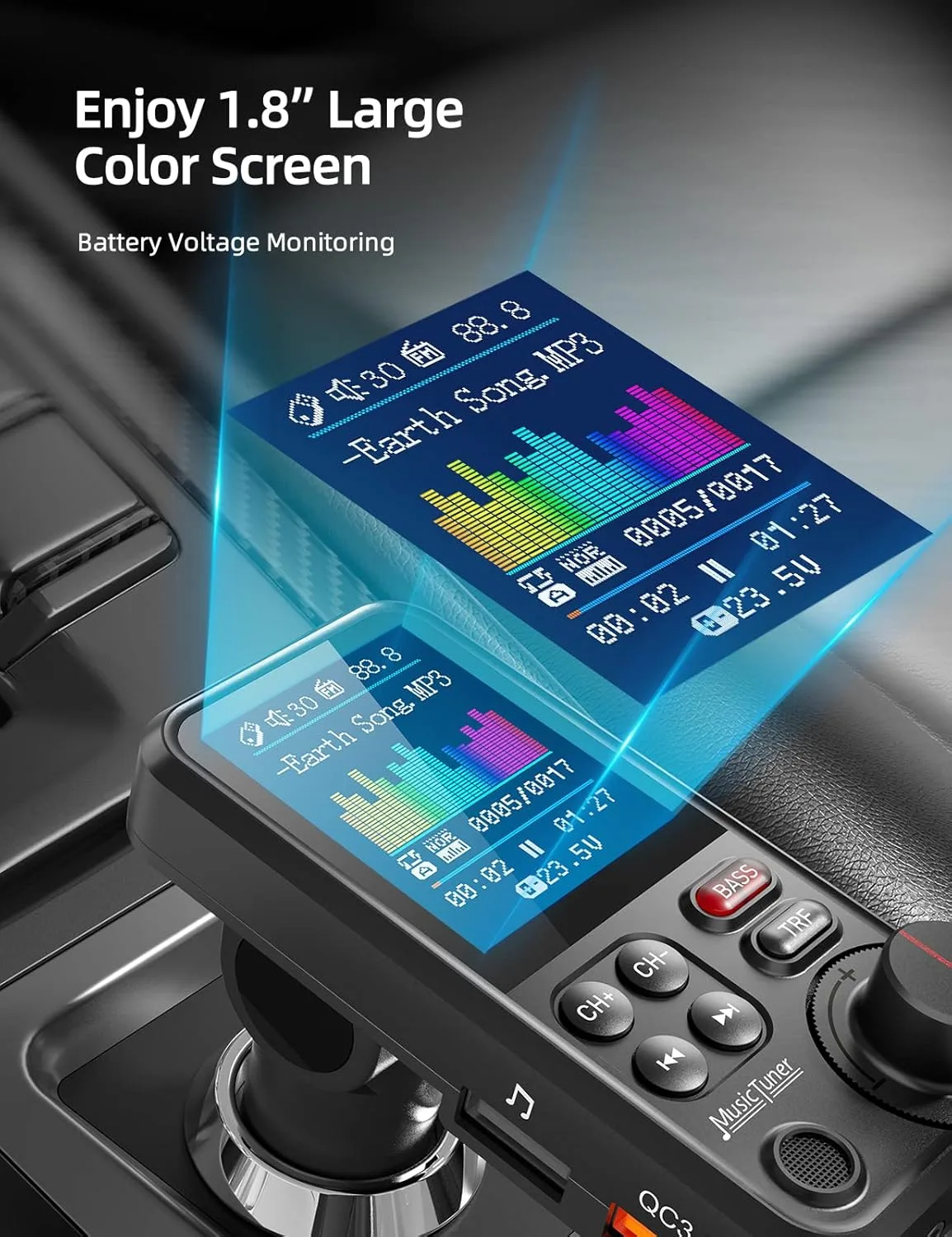 Les 5 meilleurs transmetteurs FM Bluetooth 2026