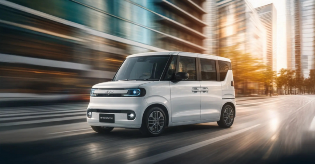 BYD au défi au Japon avec son petit électrique Racco