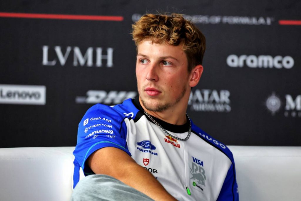F1 : Hadjar blessé pour Zandvoort, remplacé par Lawson