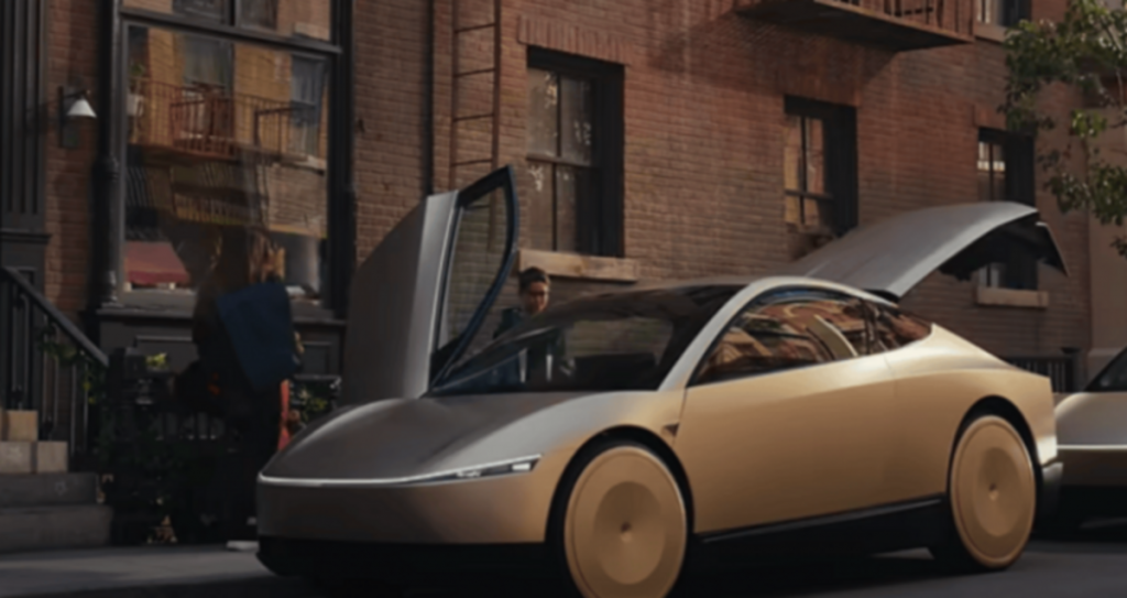 Tesla lance le Cybercab dans son réseau de robotaxis