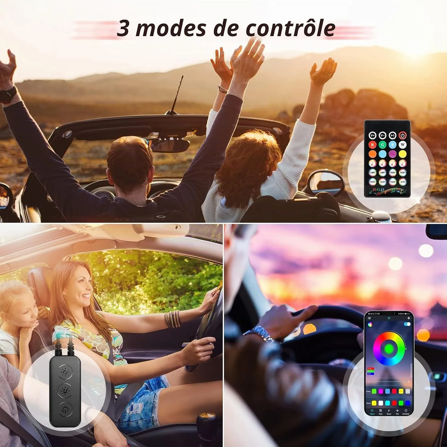Kits LED voiture : notre sélection pour personnaliser votre habitacle à moins de 40€