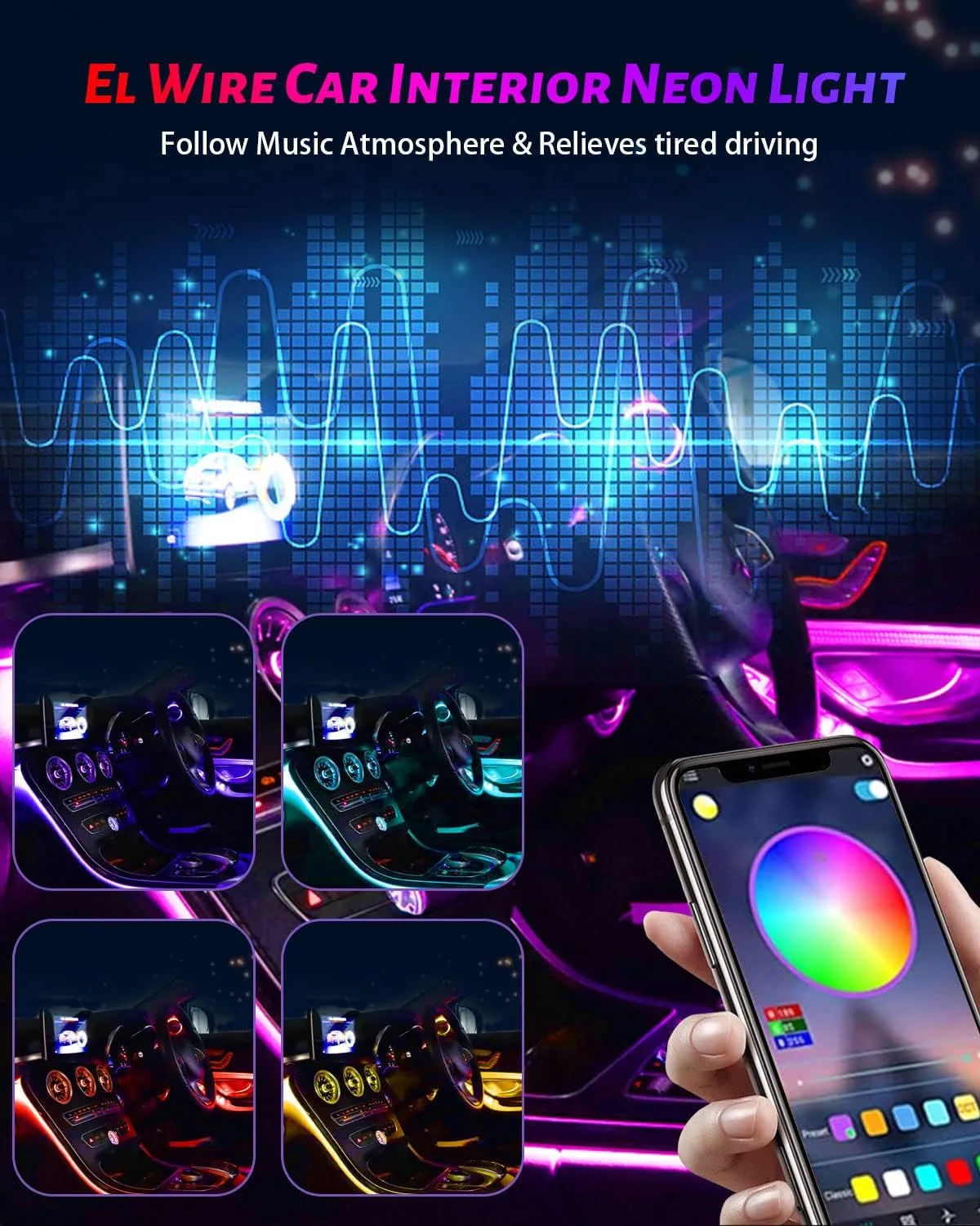 Kits LED voiture : notre sélection pour personnaliser votre habitacle à moins de 40€