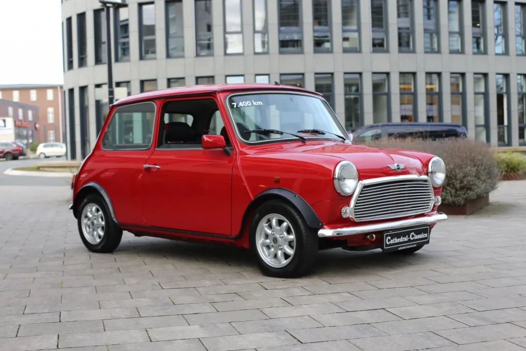 L’ancienne du jour : Rover Mini Classic Se7en Final Edition 2001 à vendre, 7 323 km ... quasi neuve