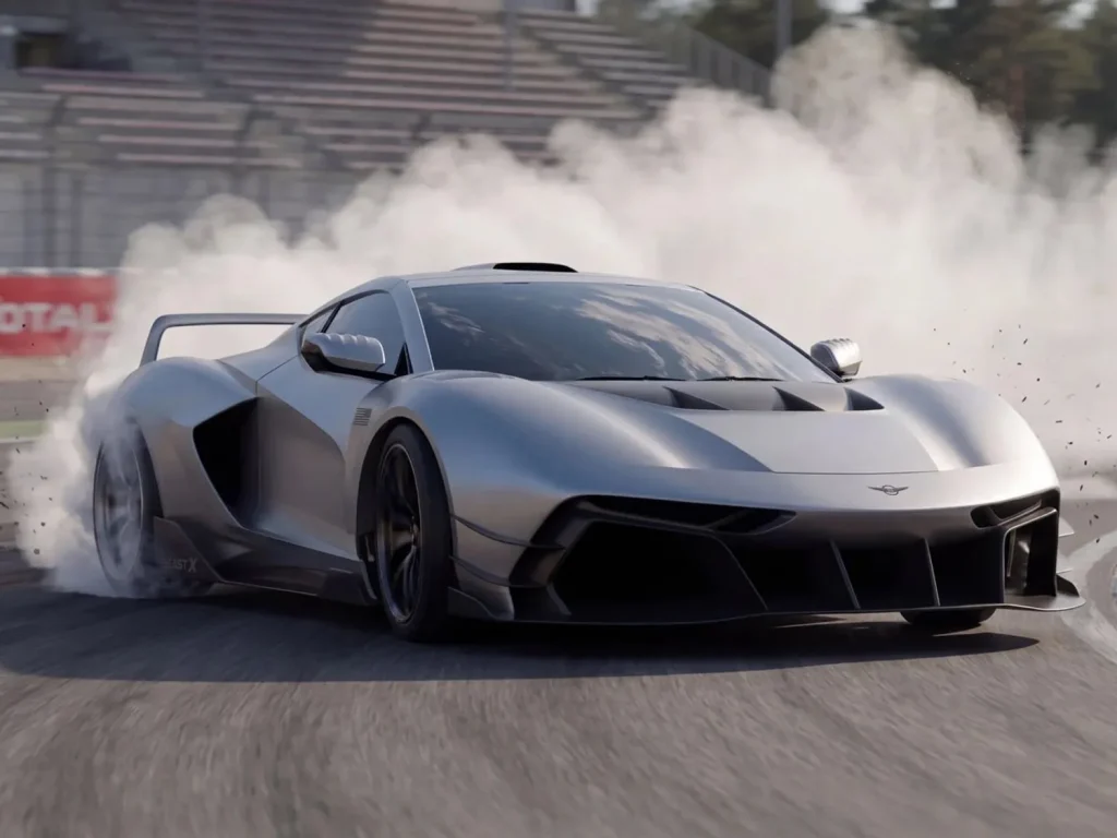 Rezvani Beast X : 1 560 ch, cinq exemplaires et un kit aéro de chasseur à réaction posé sur une Corvette Rezvani Beast X : 1 560 ch, cinq exemplaires et un kit aéro de chasseur à réaction posé sur une Corvette