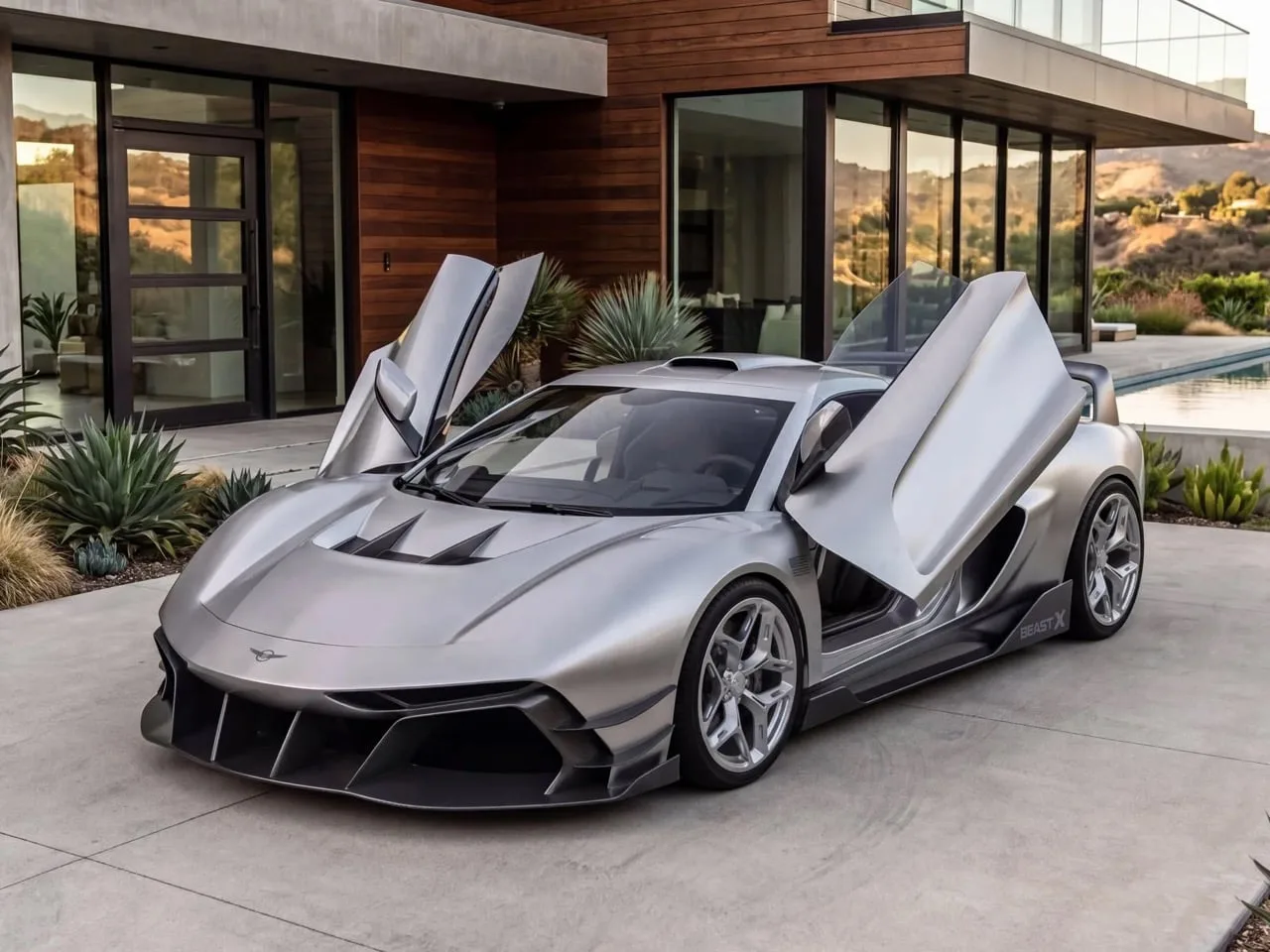 Rezvani Beast X : 1 560 ch, cinq exemplaires et un kit aéro de chasseur à réaction posé sur une Corvette Rezvani Beast X : 1 560 ch, cinq exemplaires et un kit aéro de chasseur à réaction posé sur une Corvette