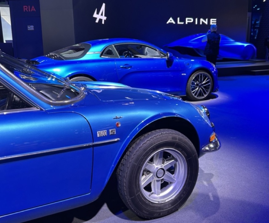 Mondial de l’auto 2026 live: Rétro et sans neo… Berlinette Alpine Renault 1600 S