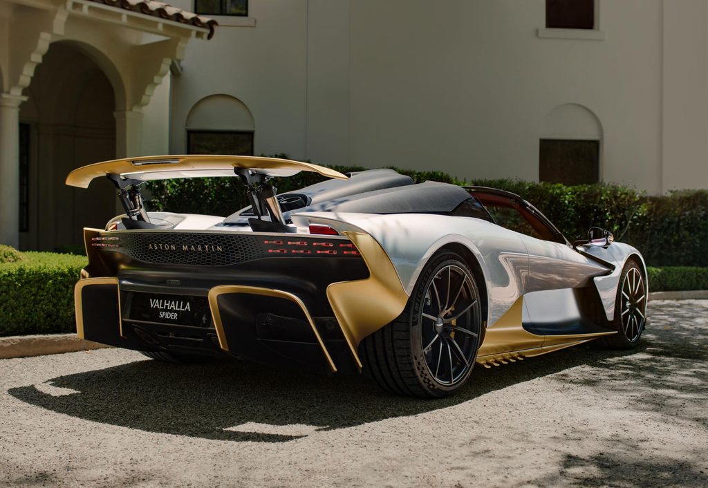 Aston Martin Valhalla Spider : un roadster hybride de 1 079 ch capable d’atteindre 350 km/h