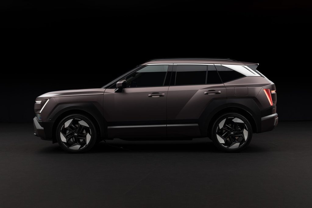 Le nouveau Hyundai Tucson 2027 de profil