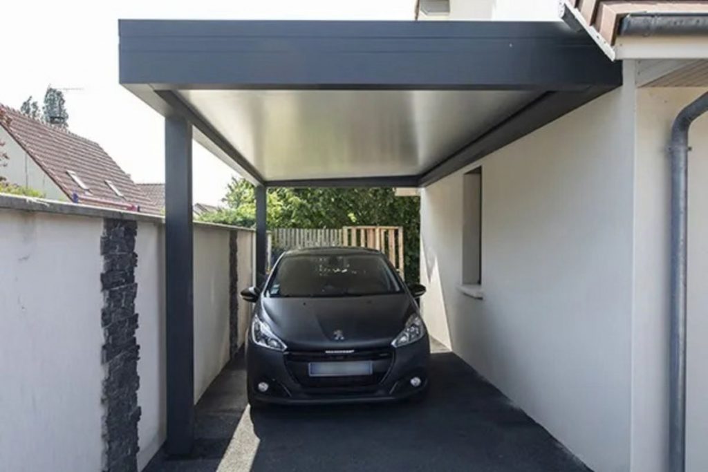 Carport pour voiture : dimensions, règles et nouveaux usages