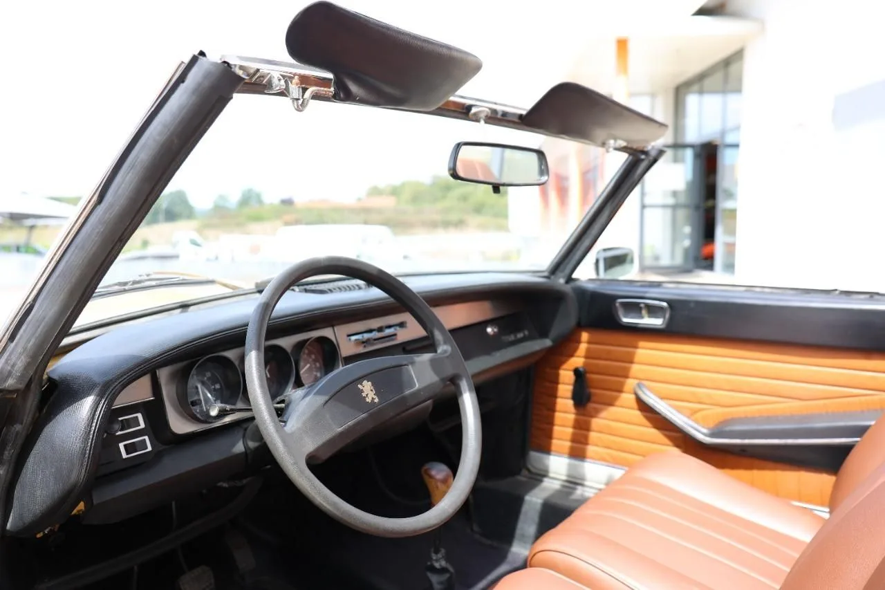 L’ancienne du jour : Peugeot 304 S Cabriolet 1973 à vendre, 43 000 km, robe jaune et capote noire